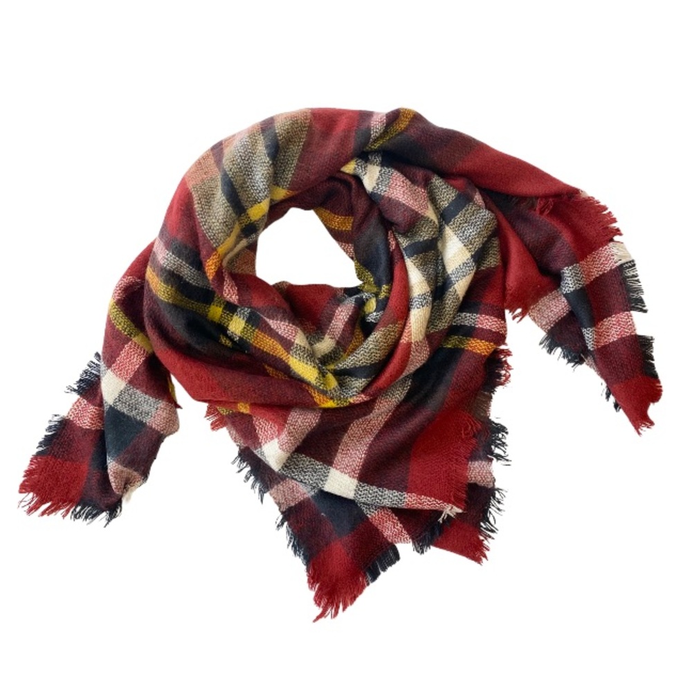 Aldo Plaid Blanket Scarf